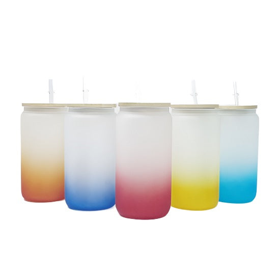 GLASS CANDLE JAR, Frosted Candle Jars, Glass Candle Jar With Lid,  Sublimation Candle Jar Blank, Candle Jar Wholesale, Glass Candle Holder 