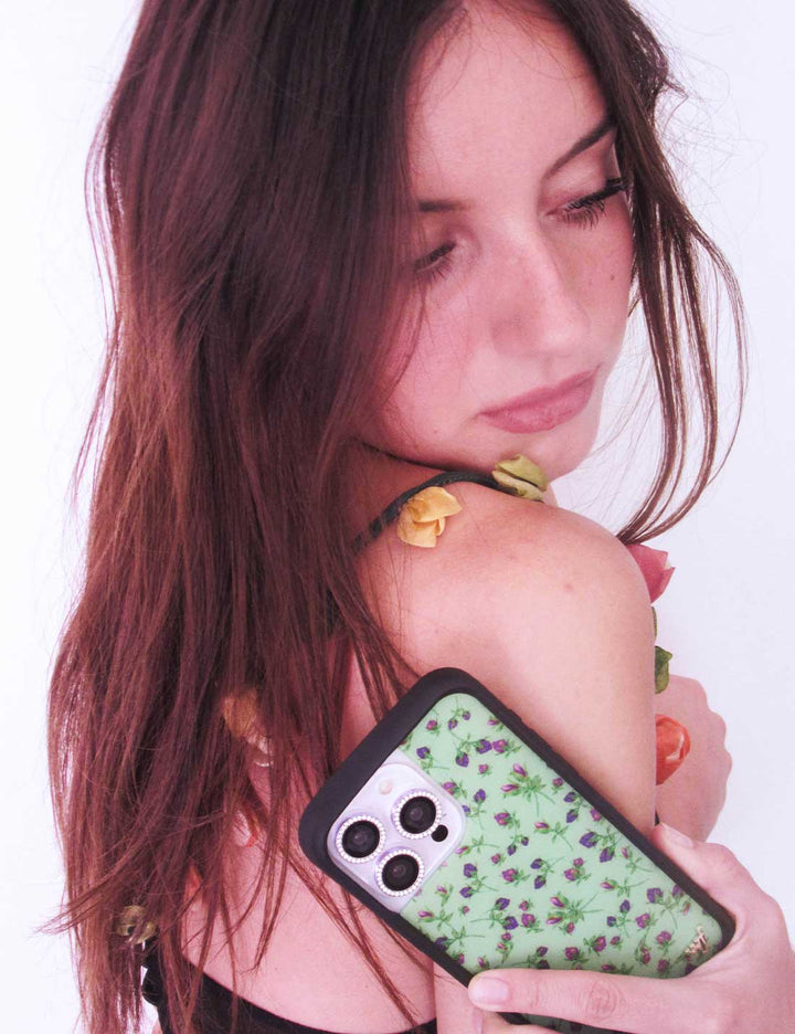 Posie Rosie | Purple iPhone Case