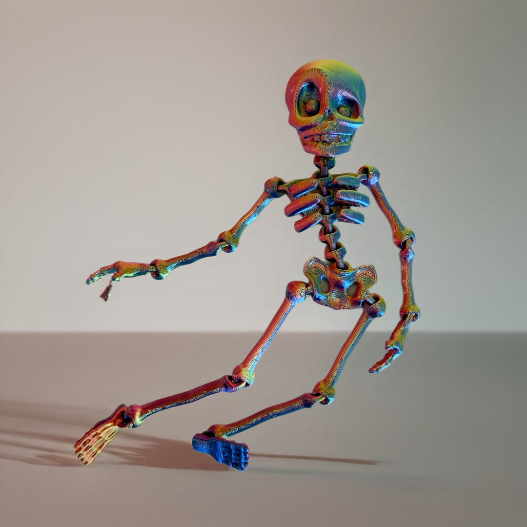 3D Skeleton Charm - Tumbler Handle Charm