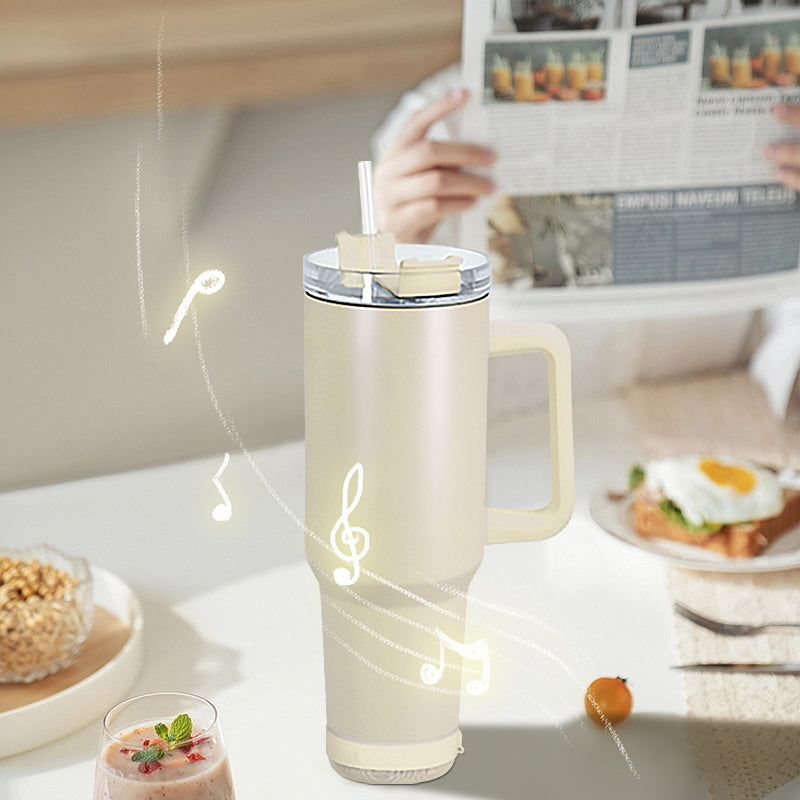 40oz Sublimation Tumbler with Bluetooth Speaker – AllieSignature