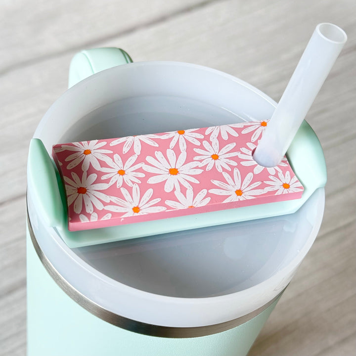 Stanley Silicone Spinner Cover - PINK DAISIES