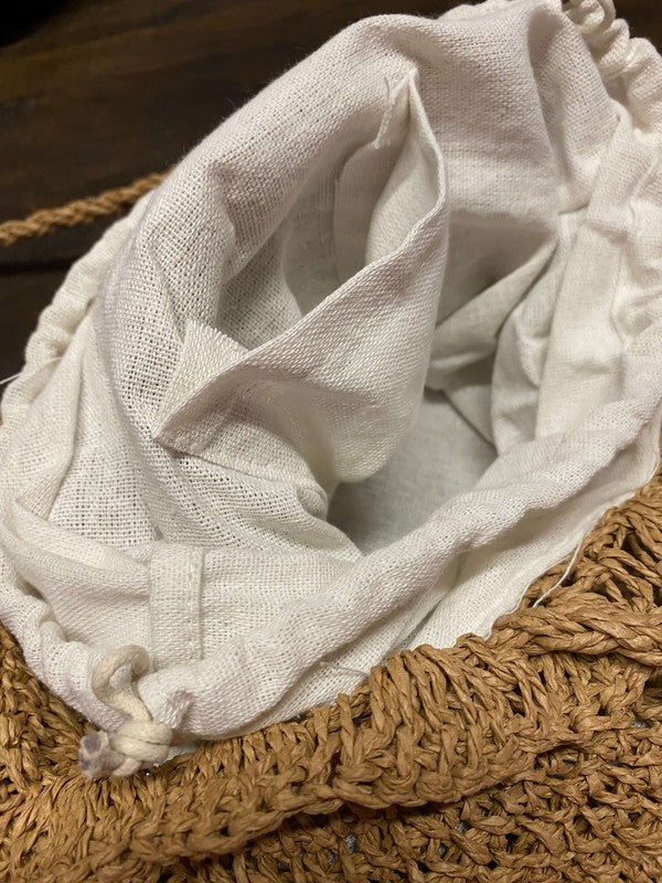 PATTEREND STRAW TOTE BAG