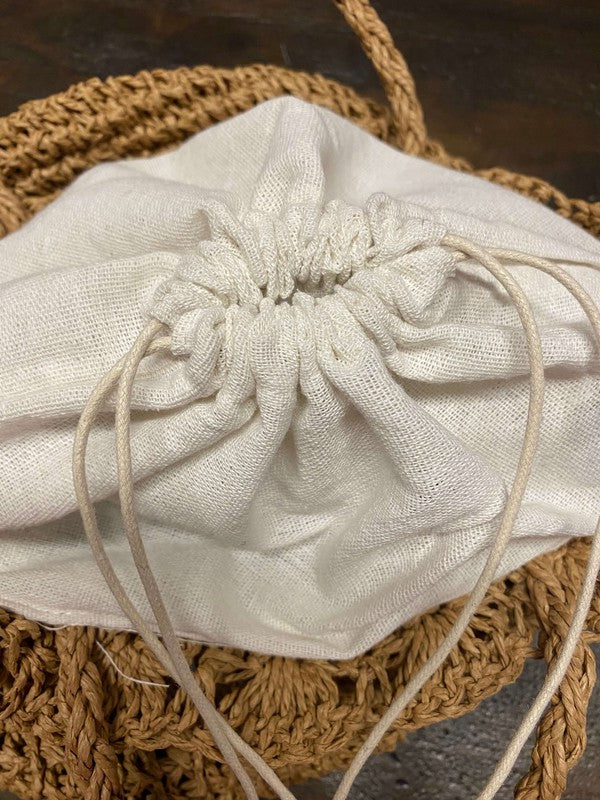 PATTEREND STRAW TOTE BAG