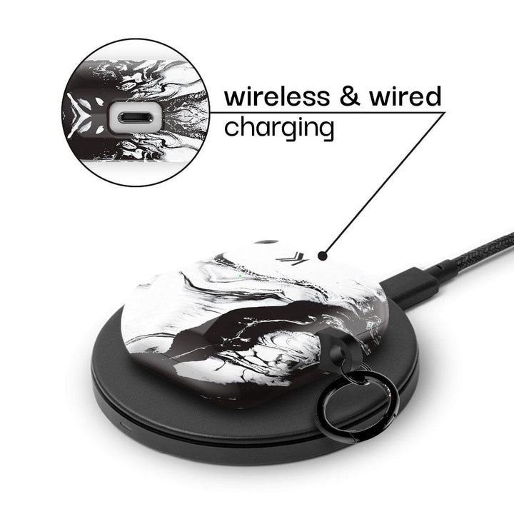 White Night AirPods Case