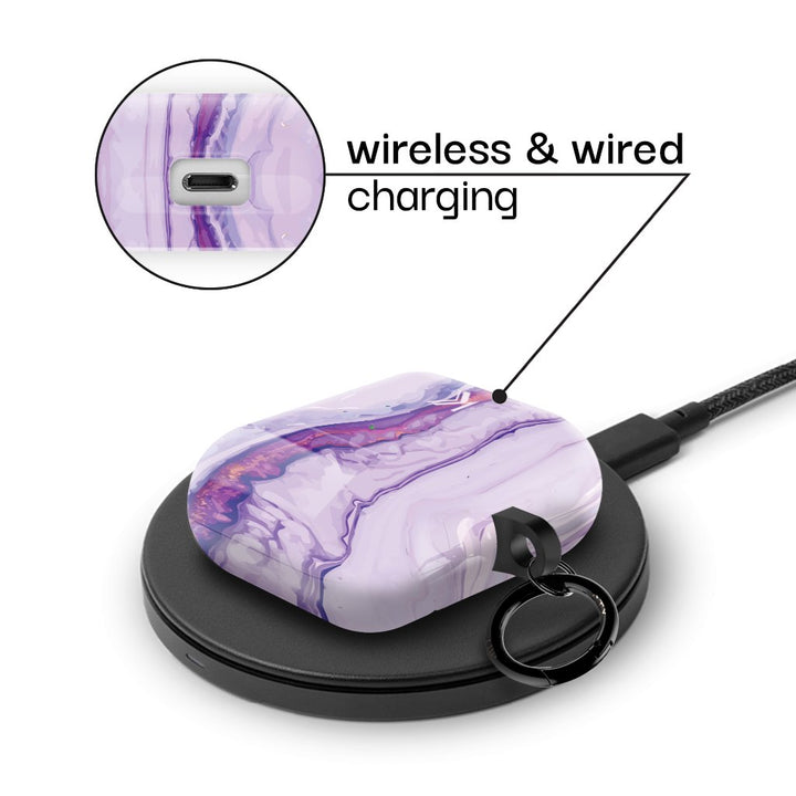 Icy Lavender AirPods Case