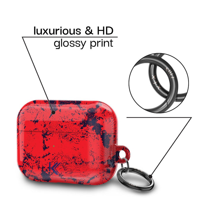 Rich Flames AirPods Case