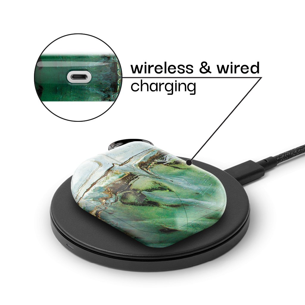 Polished Jade AirPods Case