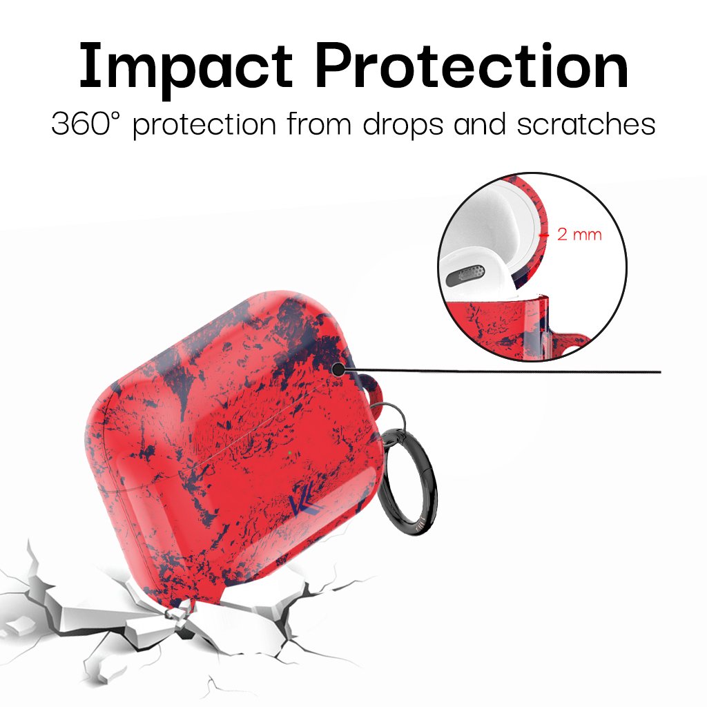 Rich Flames AirPods Case