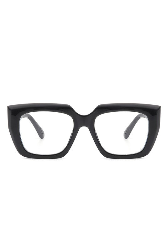 Square Retro Flat Top Cat Eye Fashion Sunglasses