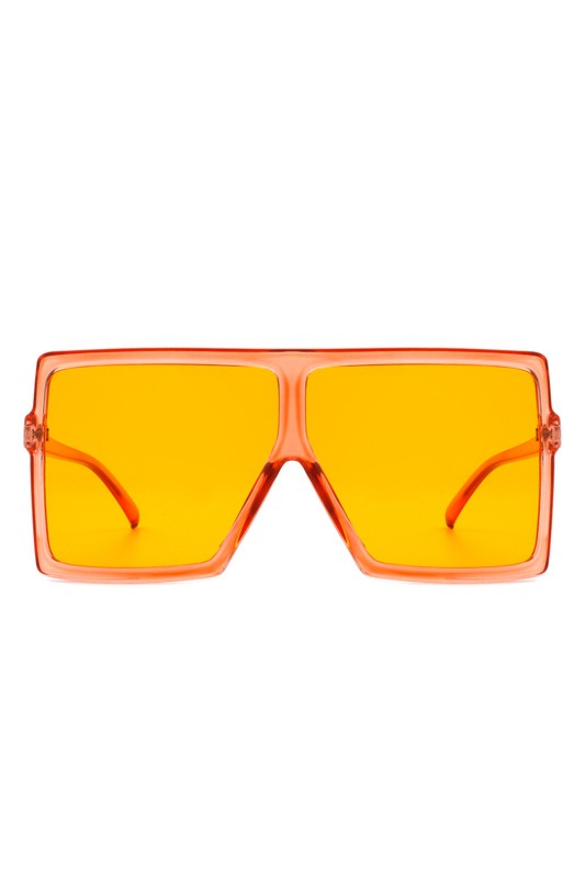 Oversize Square Tinted Women Fashion Sunglasses