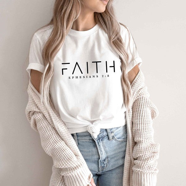 Faith Short Sleeve Graphic Tee T-Shirt