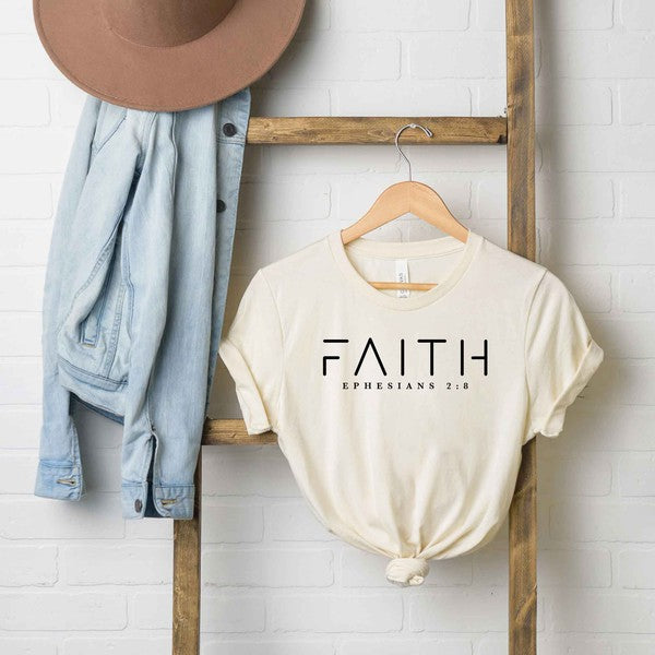 Faith Short Sleeve Graphic Tee T-Shirt