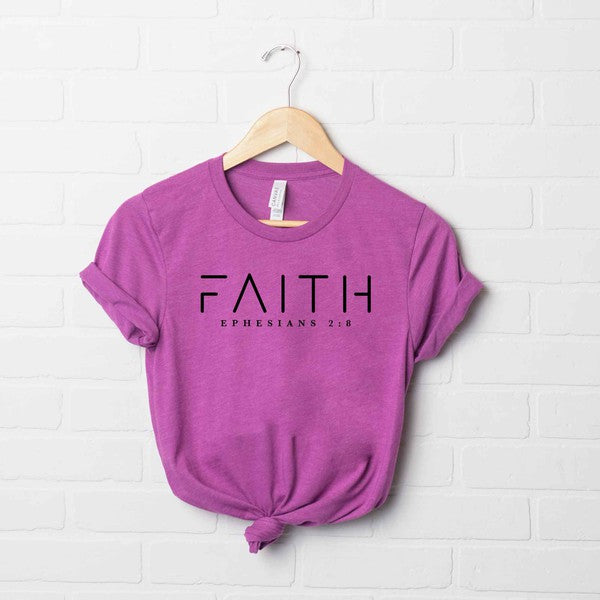 Faith Short Sleeve Graphic Tee T-Shirt