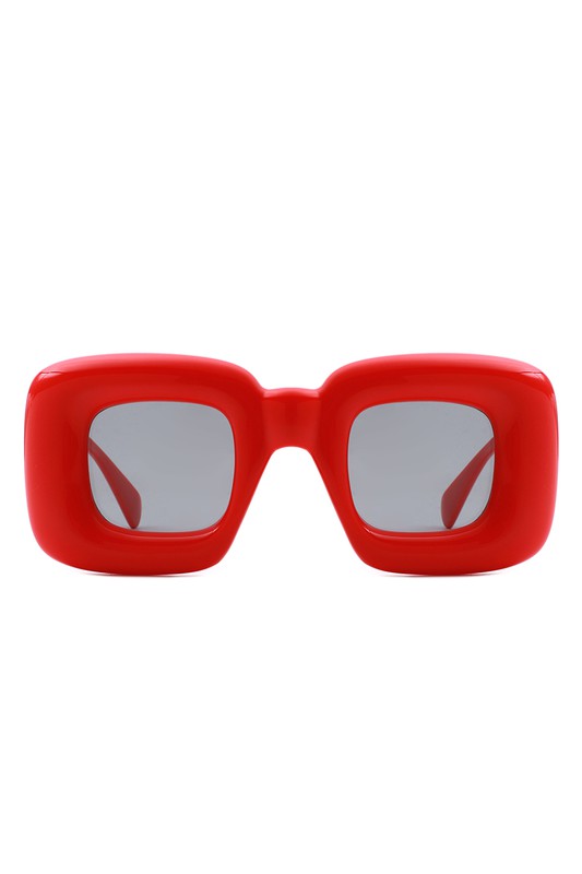 Square Irregular Chic Chunky Fashion Sunglasses