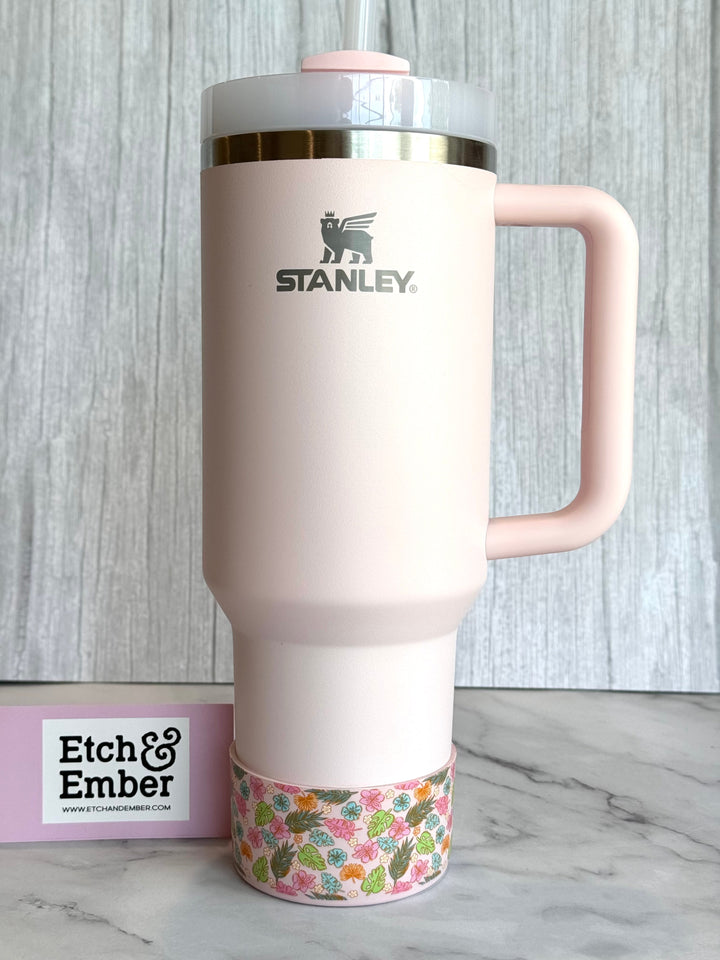 TROPICAL RETREAT Tumbler Boot -fits 20-40oz