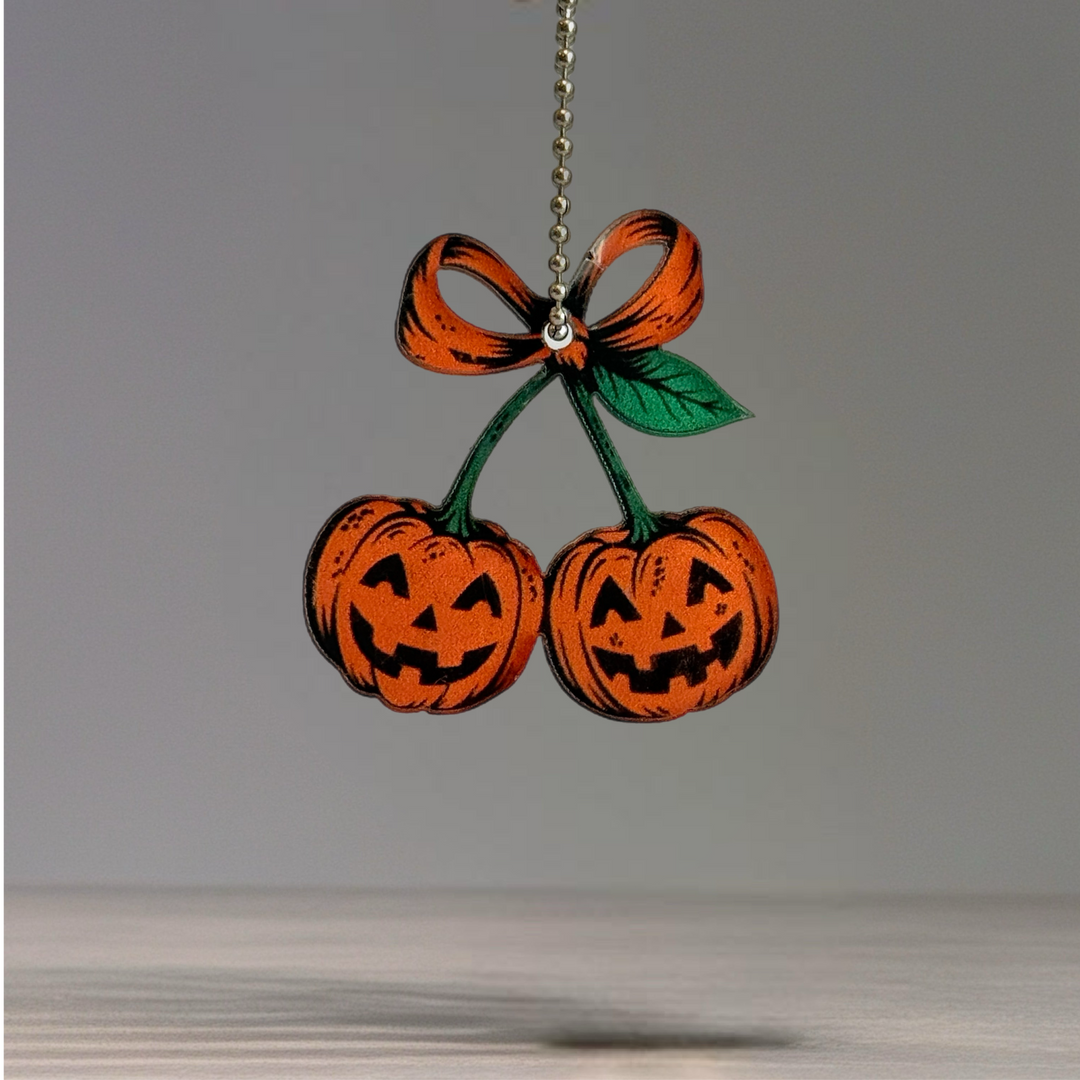 Jack O Lantern Charm - Tumbler Handle Charm