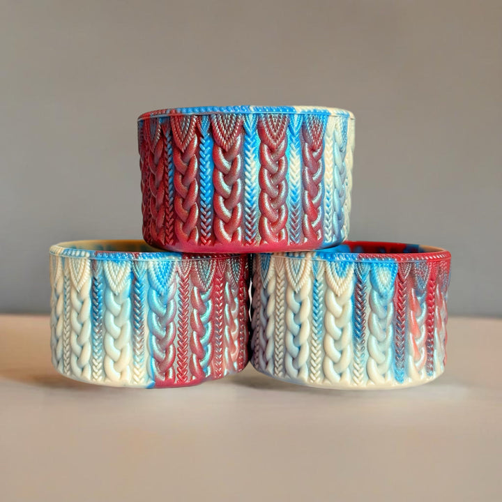 Americana Remix Macrame Tumbler Boot -Fall fits 20-40oz