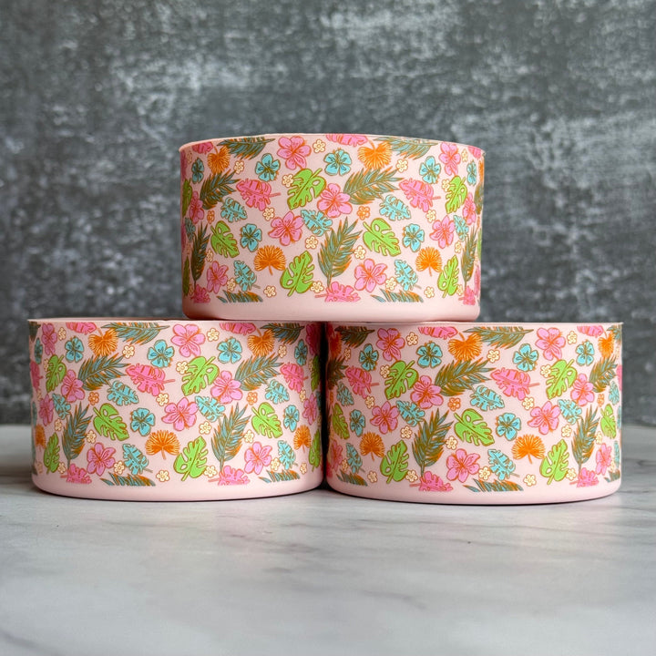 TROPICAL RETREAT Tumbler Boot -fits 20-40oz