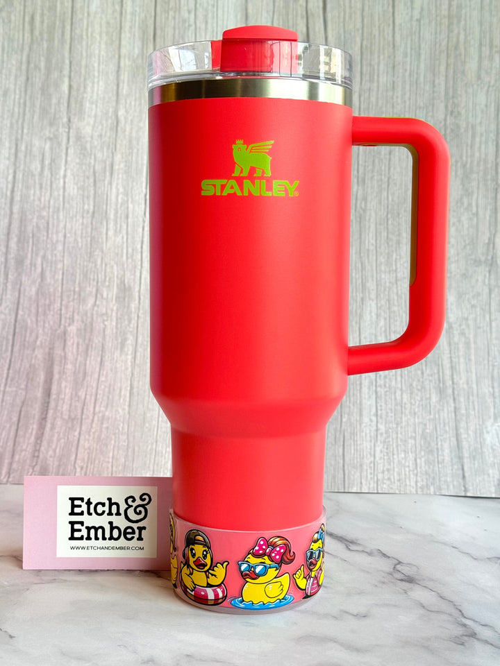 DUCK DUCK JEEEEP Stanley Tumbler Boot -fits 20-40oz