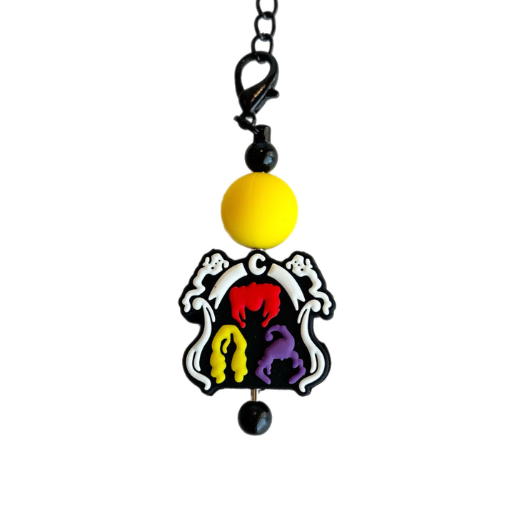 HALLOWEEN SISTERS Charm - Tumbler Handle Charm