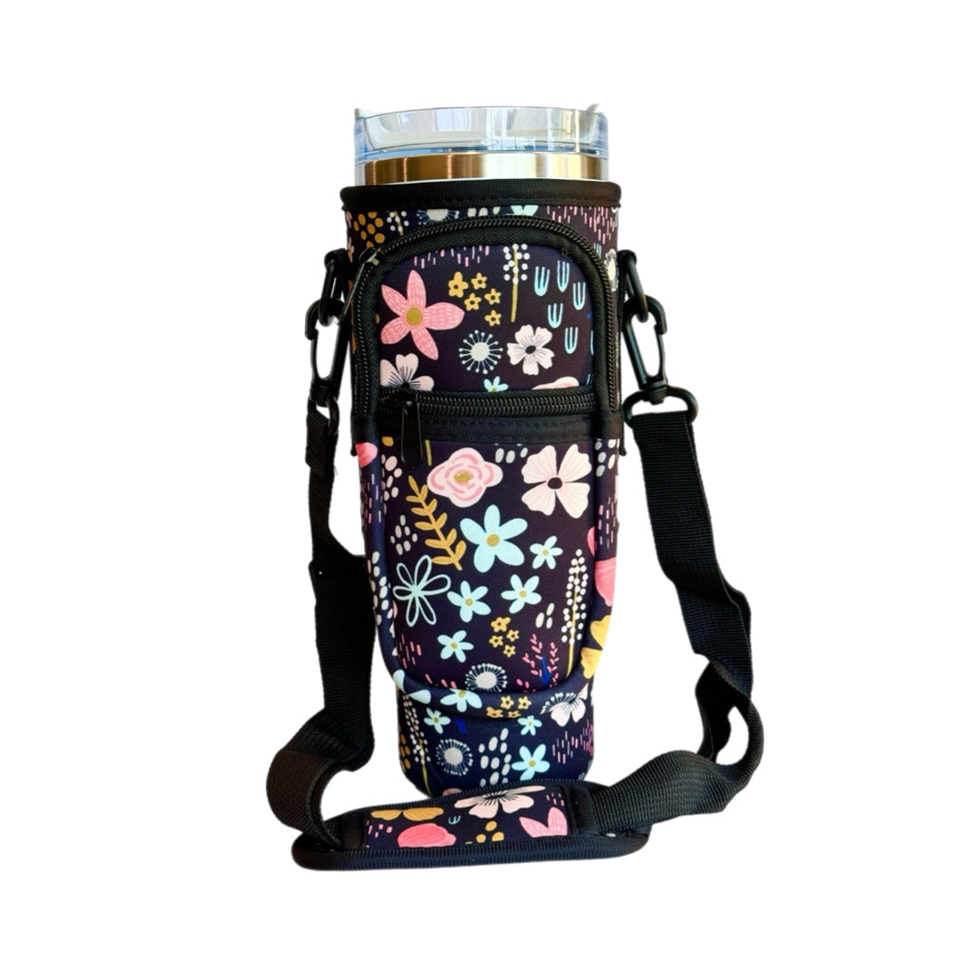 Protective Tumbler Sleeve with Sling-Neoprene