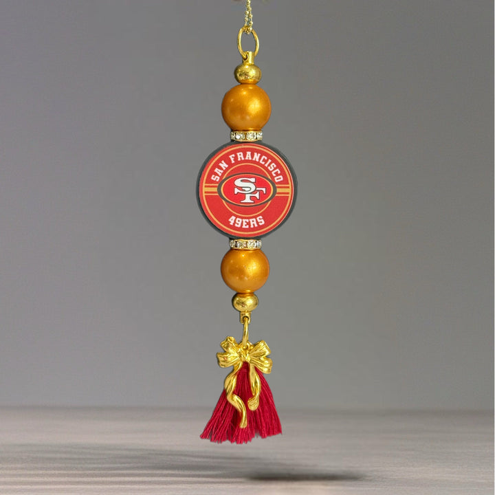 Football Bar Charm - Tumbler Handle Charm