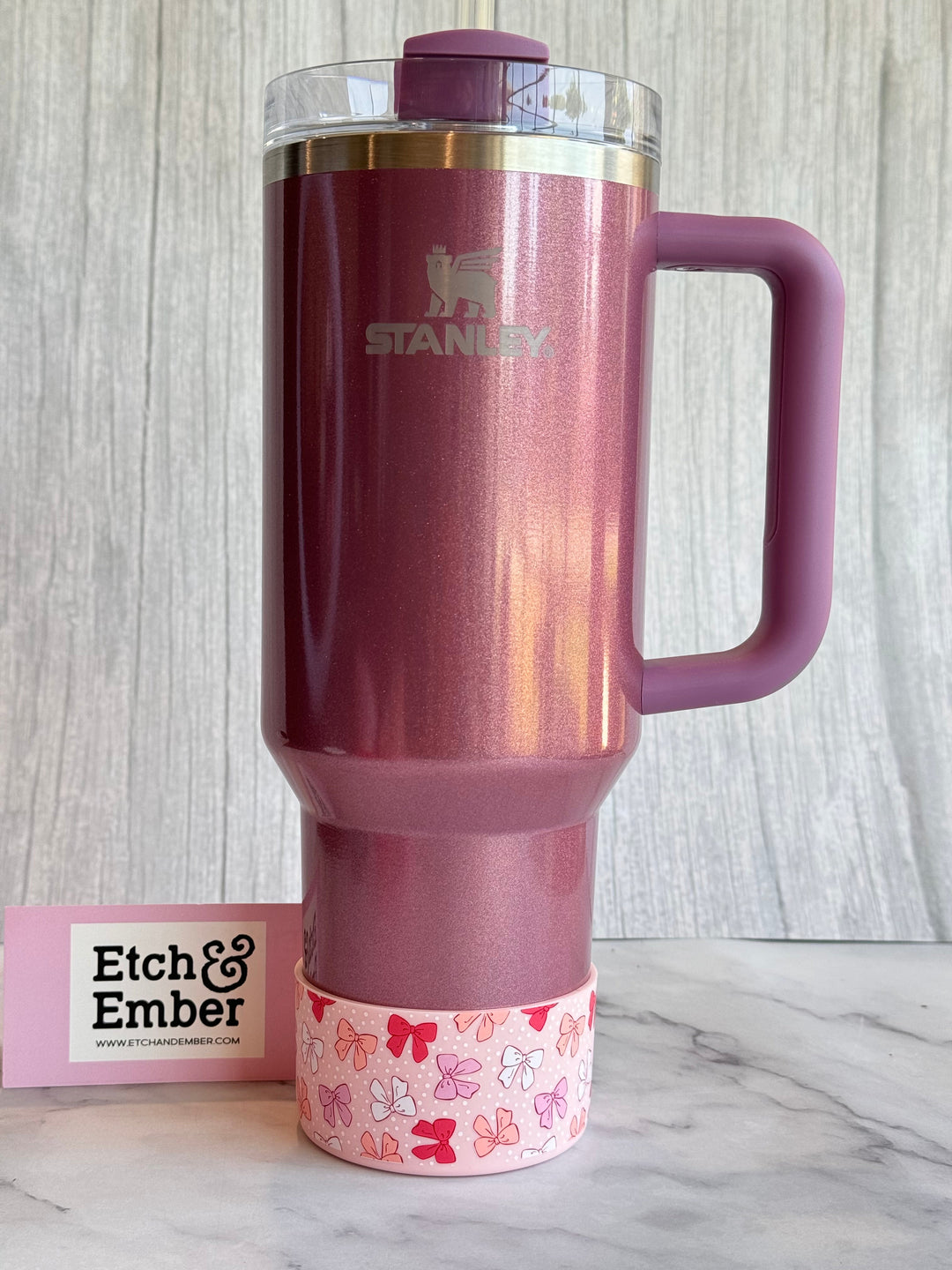 GIRLIE BOWS Tumbler Boot -fits 20-40oz