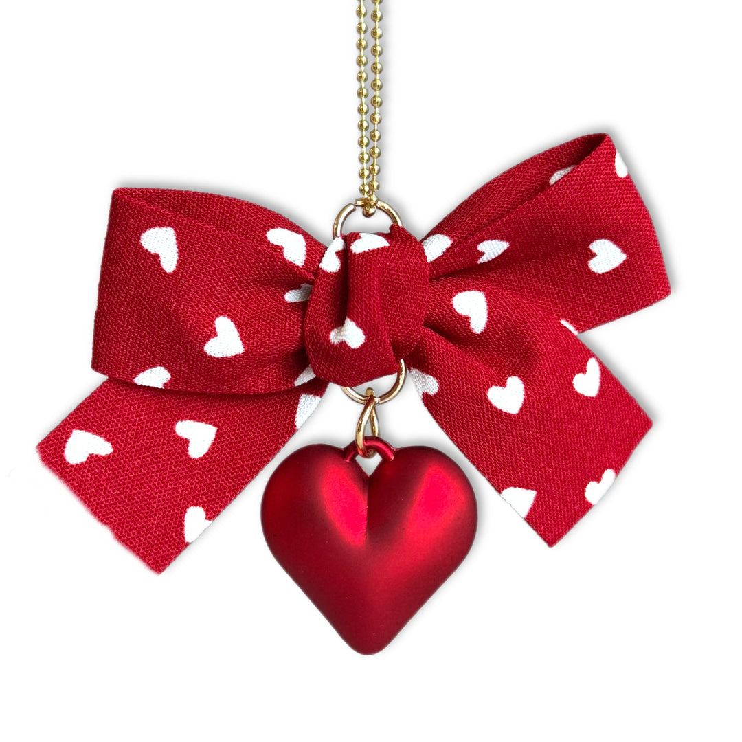 Lover’s Bow Charm - Tumbler Handle Charm
