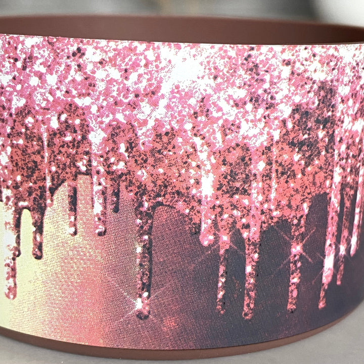PINK GLITTER DRIP Tumbler Boot -fits 20-40oz NEW!