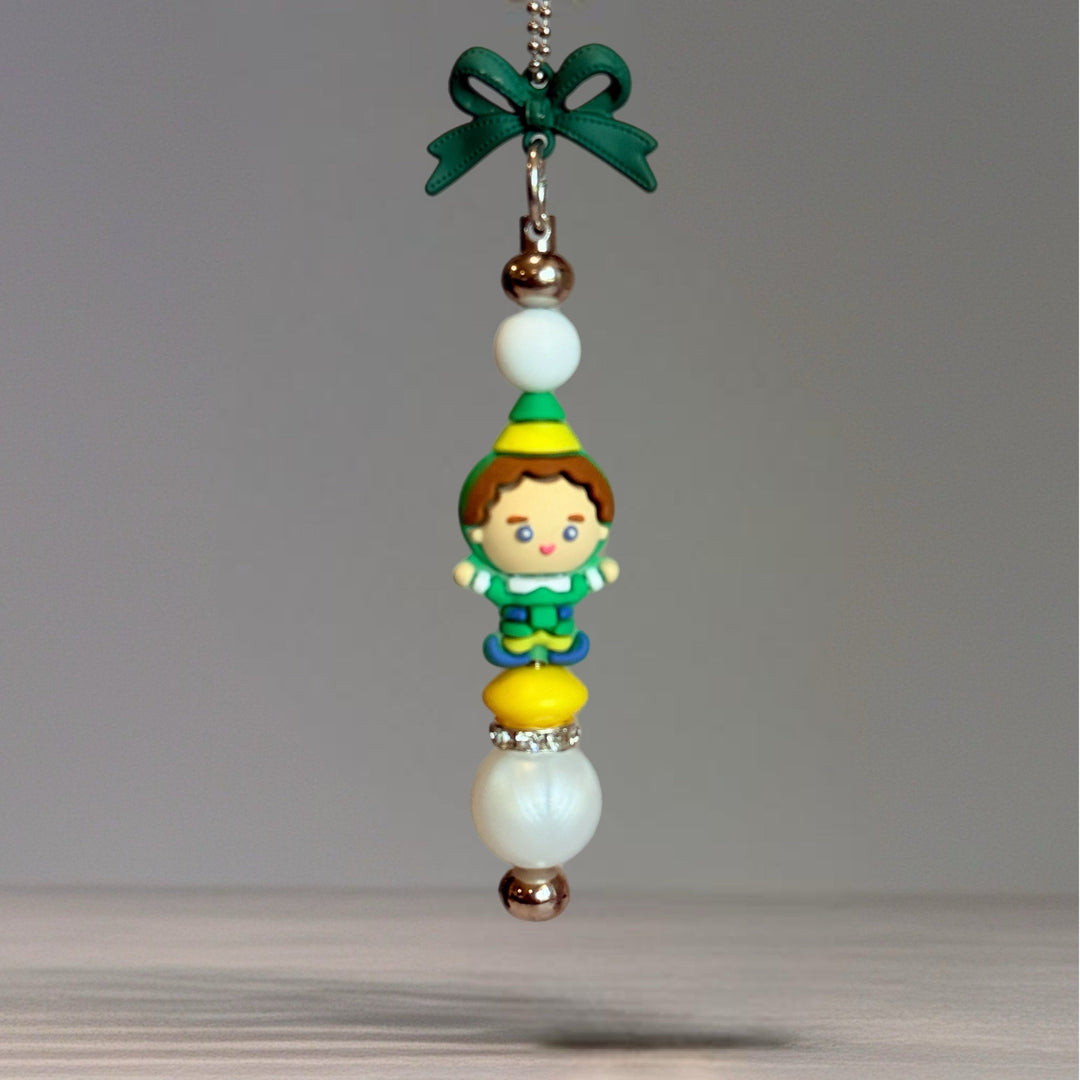 “Christmas is my Favorite” Elf Charm - Tumbler Handle Charm