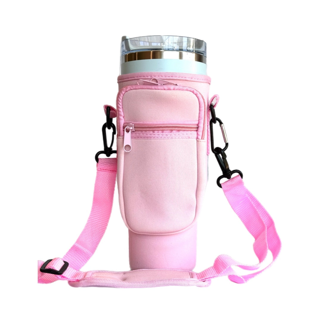 Protective Tumbler Sleeve with Sling-Neoprene
