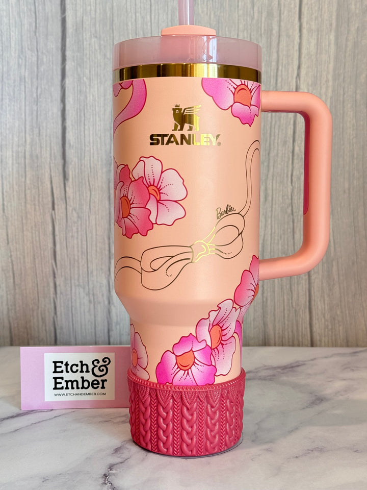 ROSE ENVY MACRAME Tumbler Boot -fits 20-40oz