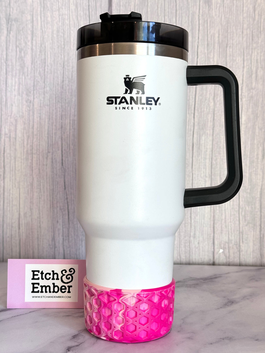 Flockin’ Fabulous Flamingo Remix WAFFLE Tumbler Boot -fits 20-40oz
