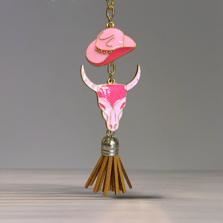 Bronc & Bull Charms - Tumbler Handle Charm