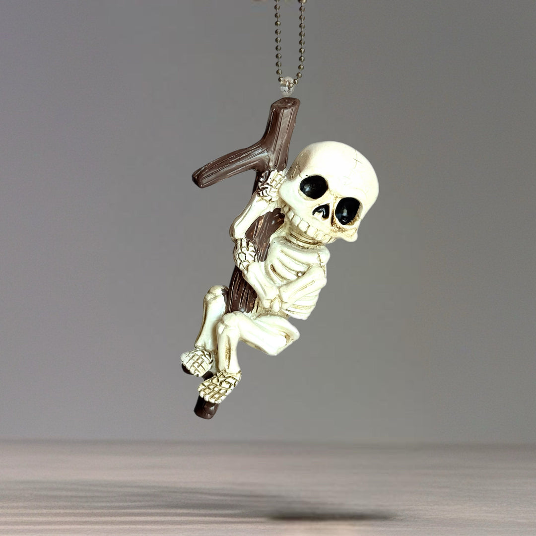 Skeleton ‘Hang On’ Charm - Tumbler Handle Charm *Limited*