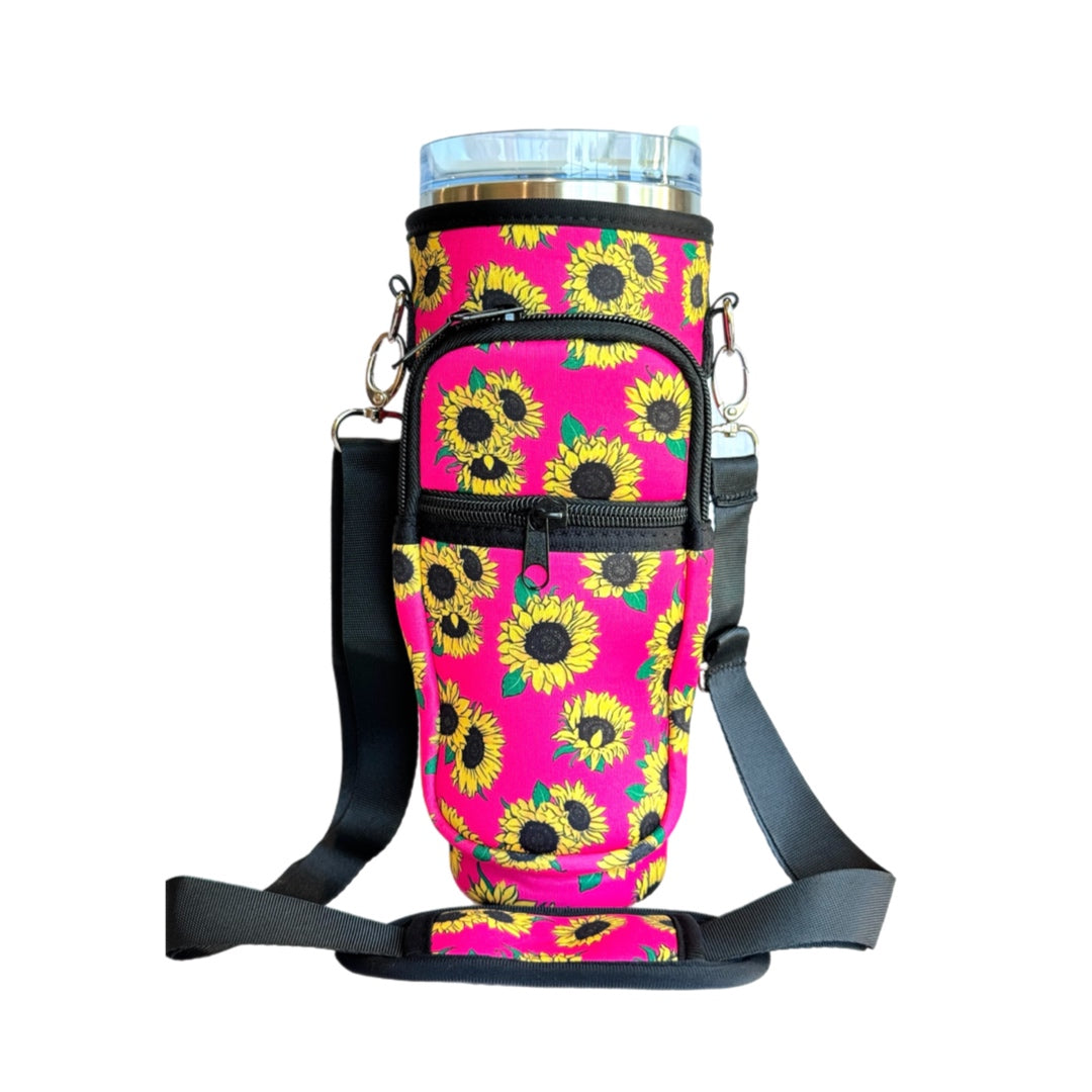 Protective Tumbler Sleeve with Sling-Neoprene