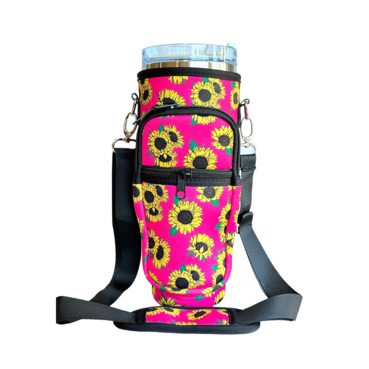 Protective Tumbler Sleeve with Sling-Neoprene