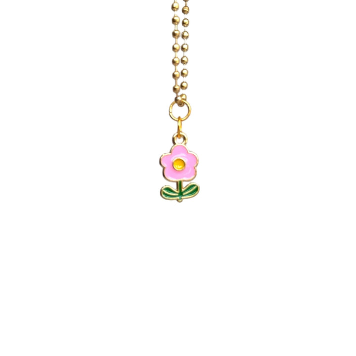Tiny Daisy Charm - Tumbler Handle Charm
