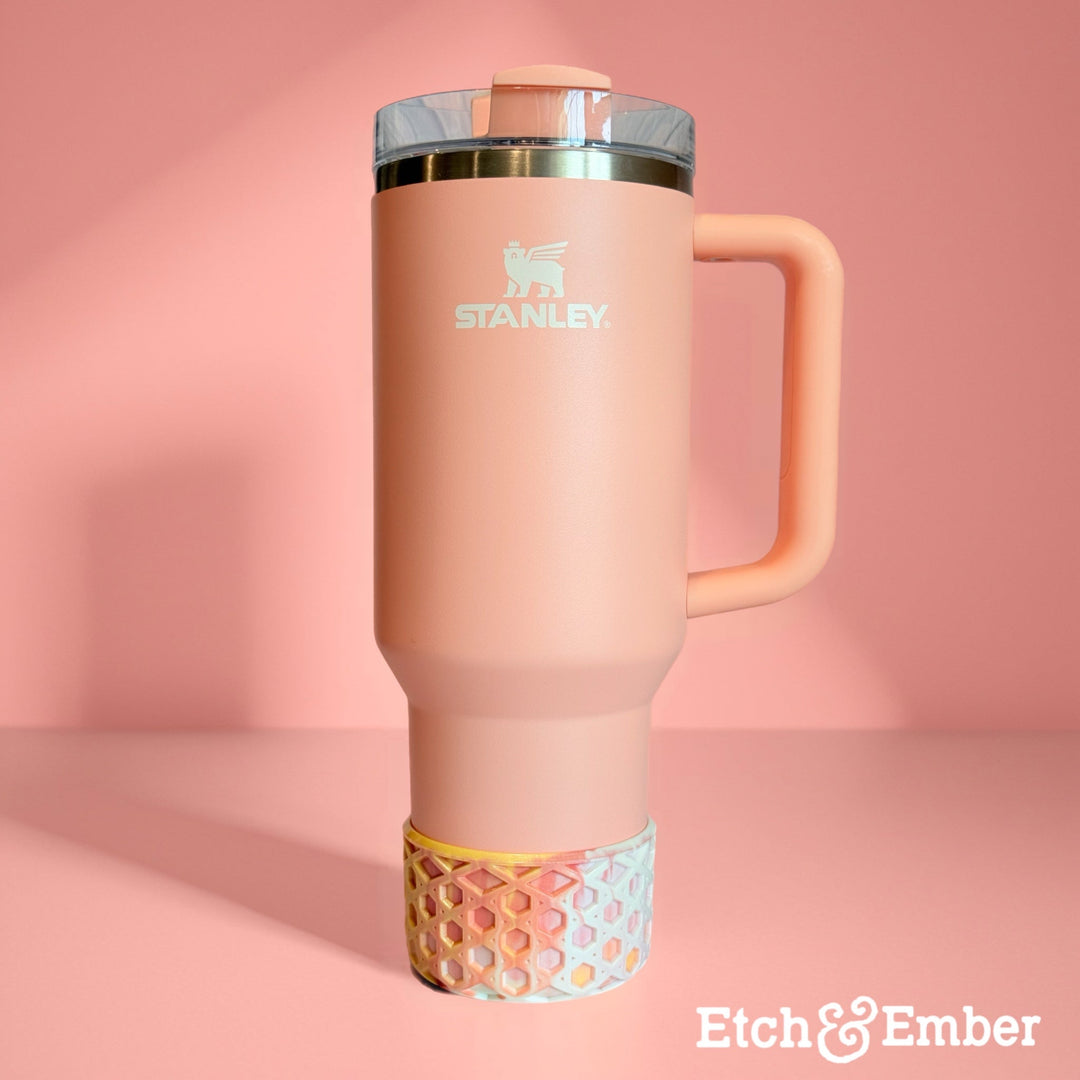 Apricot Crisp WAFFLE Tumbler Boot -fits 20-40oz