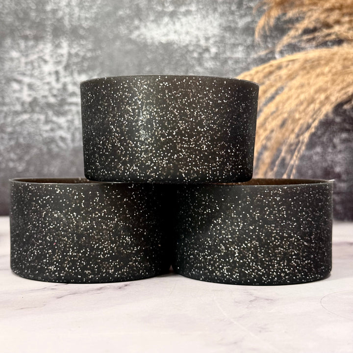 BLACK GLITTER Tumbler Boot -fits 20-40oz NEW!