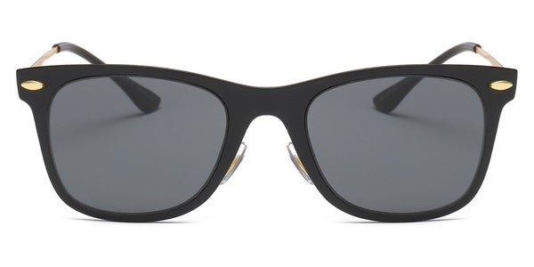 Classic Horn Rimmed Square Fashion Sunglasses