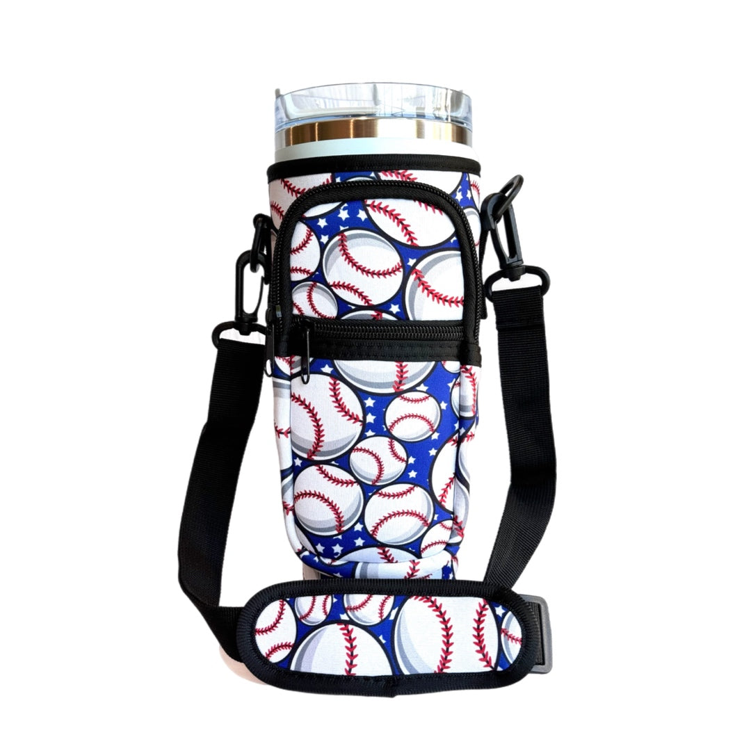 Protective Tumbler Sleeve with Sling-Neoprene