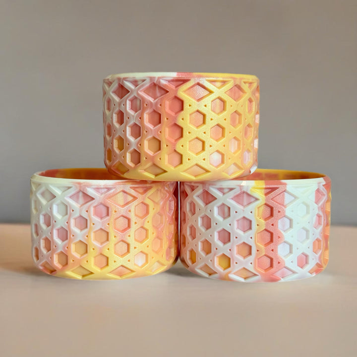 Apricot Crisp WAFFLE Tumbler Boot -fits 20-40oz