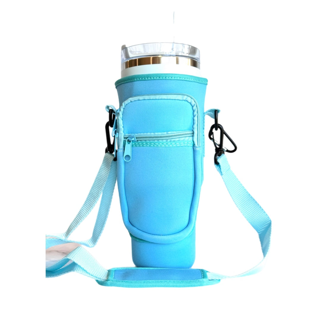 Protective Tumbler Sleeve with Sling-Neoprene