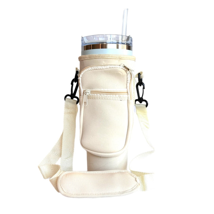 Protective Tumbler Sleeve with Sling-Neoprene