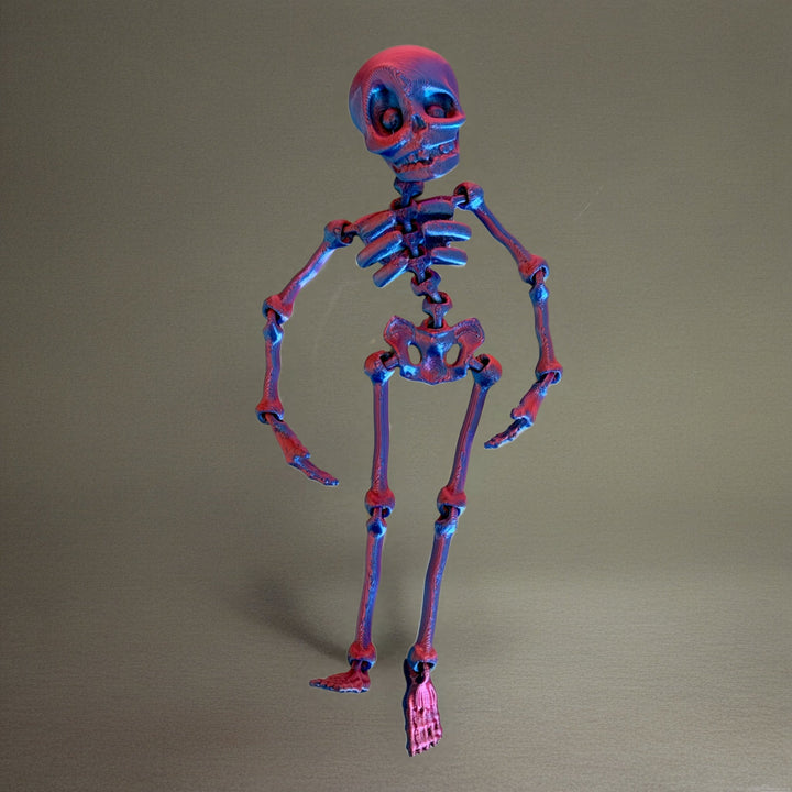 3D Skeleton Charm - Tumbler Handle Charm