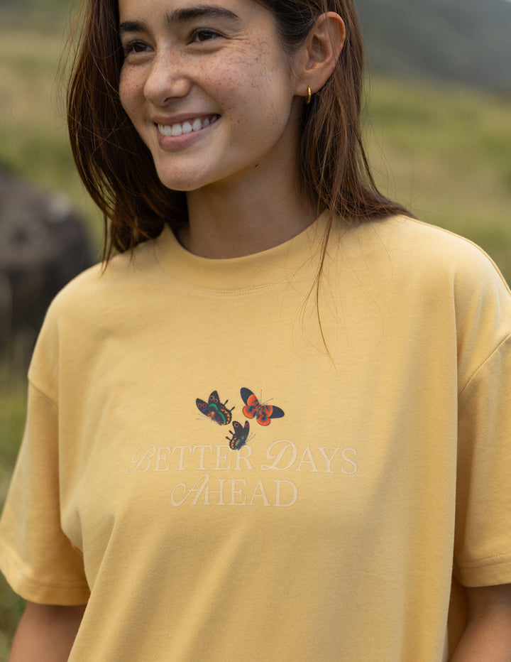 Better Days Butterfly Unisex Tee