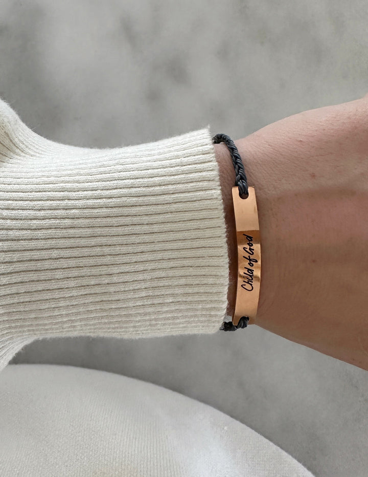 Black Child of God Bracelet