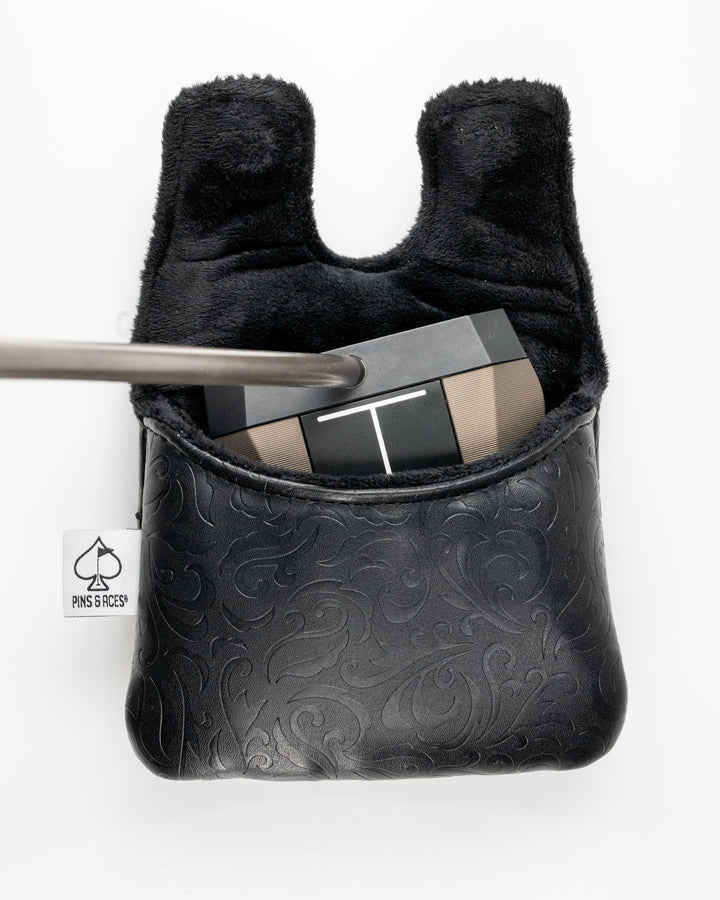 Blackout Ace of Spades - Center Shaft Mallet Putter Cover