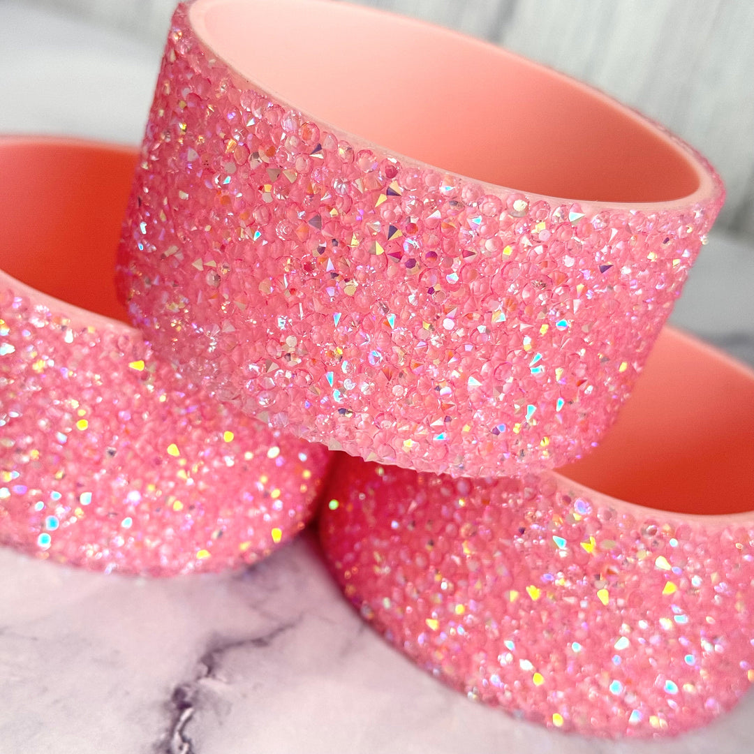 Pink Druzy BLING Tumbler Boot -fits 40oz New!